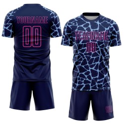 Abstract Blue-Pink Light Jersey Navy Soccer Custom Sublimation Uniform Network Splash Abstract Blue-Pink Light Jersey Navy Soccer Custom Sublimation Uniform Network Splash