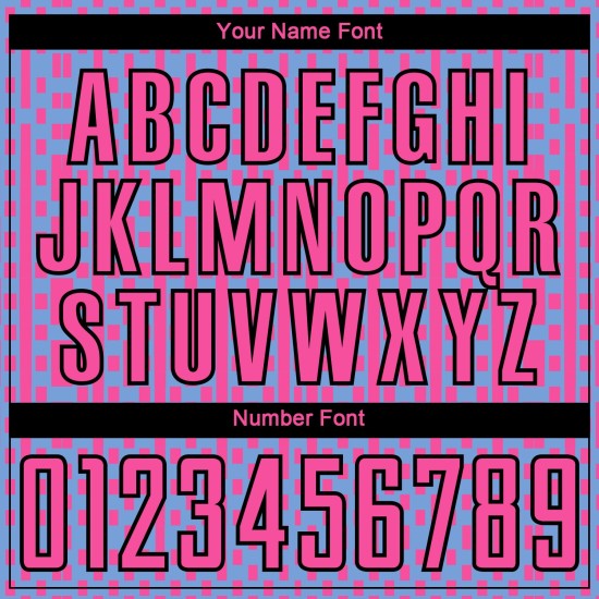Uniform Shapes Blue Custom Pink-Black Geometric Abstract Light Jersey Soccer Sublimation Uniform Shapes Blue Custom Pink-Black Geometric Abstract Light Jersey Soccer Sublimation