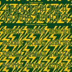 Sublimation Uniform Soccer Green Custom Lightning Yellow Jersey Sublimation Uniform Soccer Green Custom Lightning Yellow Jersey
