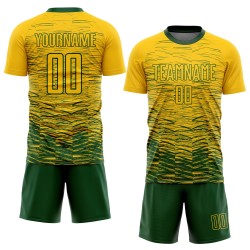 Jersey Green Soccer Yellow Uniform Sublimation Custom Jersey Green Soccer Yellow Uniform Sublimation Custom