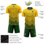 Jersey Green Soccer Yellow Uniform Sublimation Custom Jersey Green Soccer Yellow Uniform Sublimation Custom