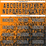 Orange Soccer Sublimation Uniform Art Jersey Fragment Abstract Black-White Bay Custom Orange Soccer Sublimation Uniform Art Jersey Fragment Abstract Black-White Bay Custom