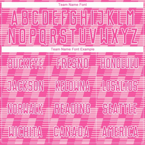 Uniform Jersey Pink-White Soccer Light Pink Sublimation Custom Line Uniform Jersey Pink-White Soccer Light Pink Sublimation Custom Line