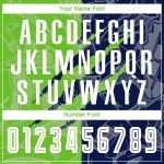 Sublimation Custom Scratch Soccer Uniform Aurora Jersey Pattern Graffiti Green-Navy Sublimation Custom Scratch Soccer Uniform Aurora Jersey Pattern Graffiti Green-Navy