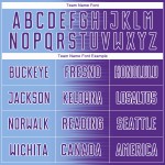Blue Gradient Jersey Line Uniform Light Soccer Purple-White Sublimation Custom Blue Gradient Jersey Line Uniform Light Soccer Purple-White Sublimation Custom