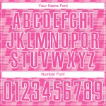 Uniform Jersey Pink-White Soccer Light Pink Sublimation Custom Line Uniform Jersey Pink-White Soccer Light Pink Sublimation Custom Line