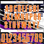 Soccer Uniform Lines Bay Orange-White Sublimation Jersey Custom Black Soccer Uniform Lines Bay Orange-White Sublimation Jersey Custom Black