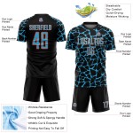 Network Sublimation Uniform Soccer Blue-Orange Custom Abstract Jersey Black Sky Splash Network Sublimation Uniform Soccer Blue-Orange Custom Abstract Jersey Black Sky Splash
