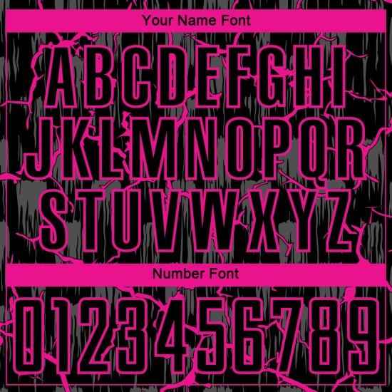 Uniform Sublimation Jersey Custom Deep Pink Lightning Soccer Black Uniform Sublimation Jersey Custom Deep Pink Lightning Soccer Black