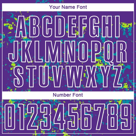 Purple Soccer Neon Green-Teal Uniform Jersey Abstract Fragment Sublimation Art Custom Purple Soccer Neon Green-Teal Uniform Jersey Abstract Fragment Sublimation Art Custom