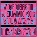 Soccer Pink-White Sublimation Blue Custom Uniform Shapes Jersey Irregular Light Soccer Pink-White Sublimation Blue Custom Uniform Shapes Jersey Irregular Light