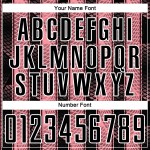Sublimation Abstract Pink-White Black Network Jersey Custom Uniform Soccer Medium Sublimation Abstract Pink-White Black Network Jersey Custom Uniform Soccer Medium